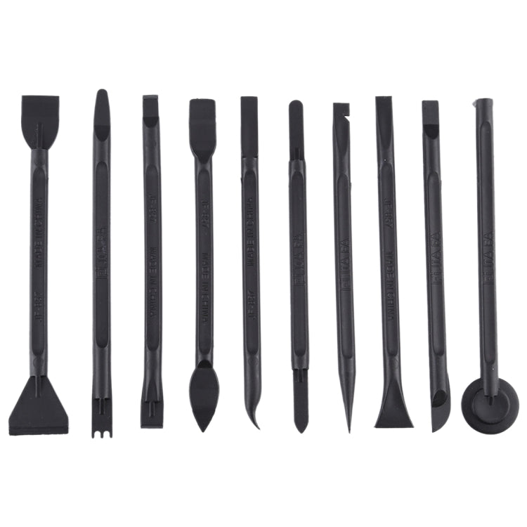 JIAFA JF-857 Kit di strumenti di riparazione per barra di porco 10 in 1 per aste di smontaggio per telefono cellulare/tablet, JF-857 JIAFA JF-857 Kit di strumenti di riparazione per barra di porco 10 in 1 per aste di smontaggio per telefono cellulare/tablet, JF-857